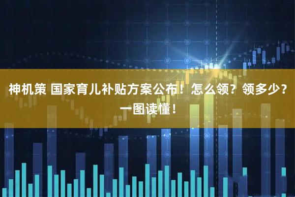 神机策 国家育儿补贴方案公布！怎么领？领多少？一图读懂！